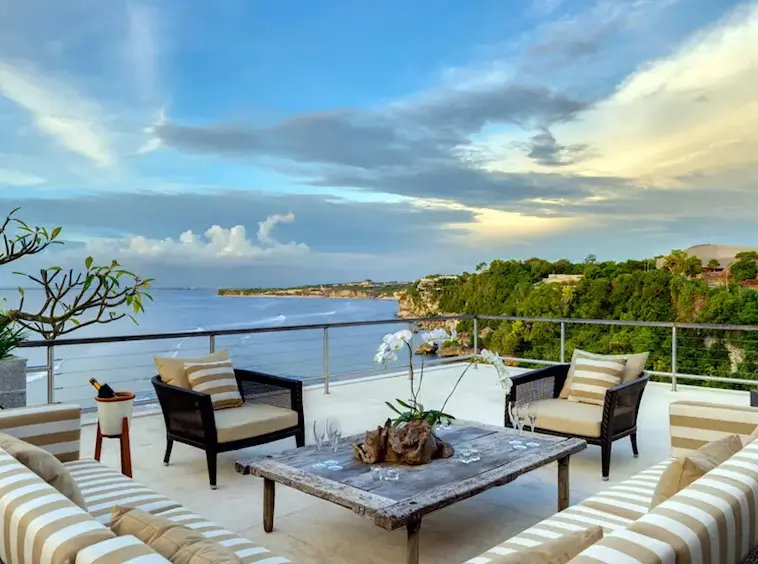 The Luxe Bali Outdoor Living View