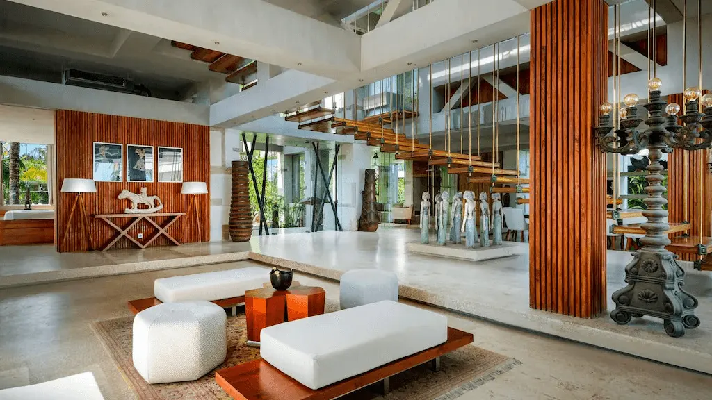 Villa Vedas Waiting Area in Lobby