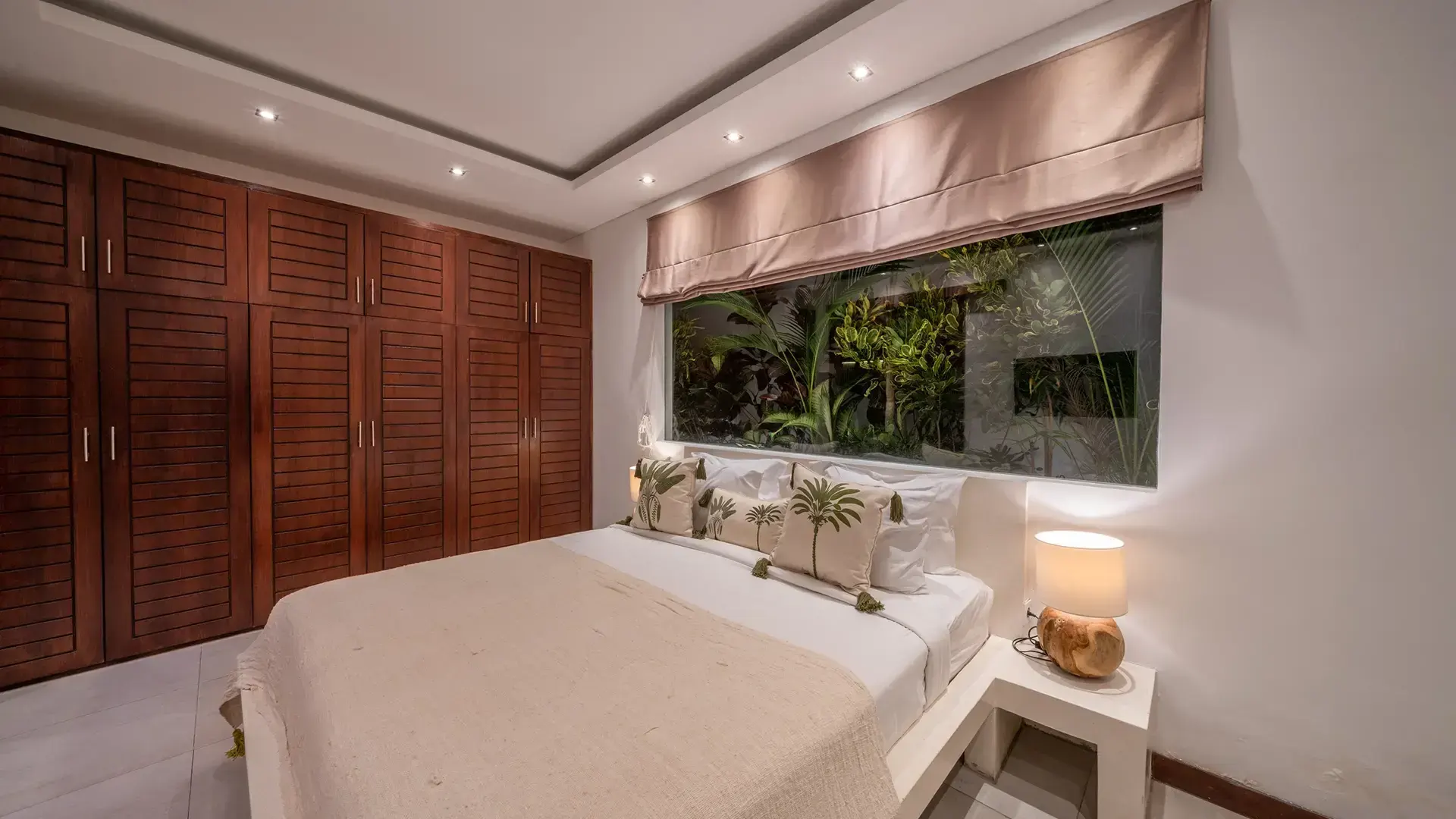 Villa Bima Fourth Bedroom Area with Wardrobe