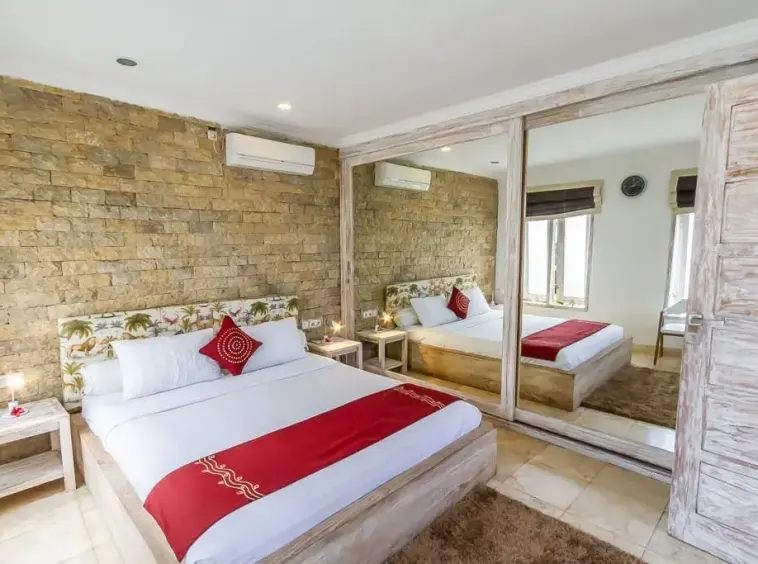 Villa Bunny Bedroom with King Size Bed