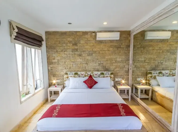 Villa Bunny Bedroom front angel view