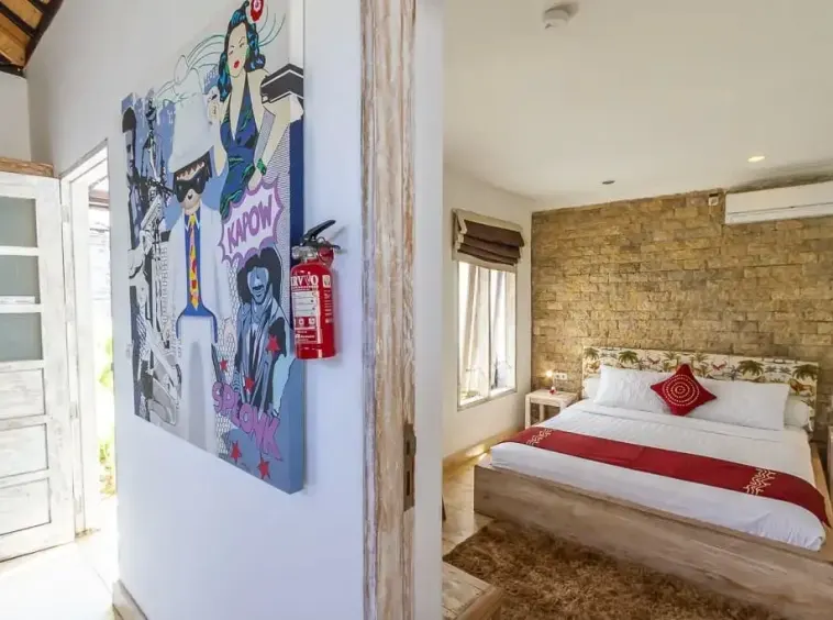 Villa Bunny Bedroom area