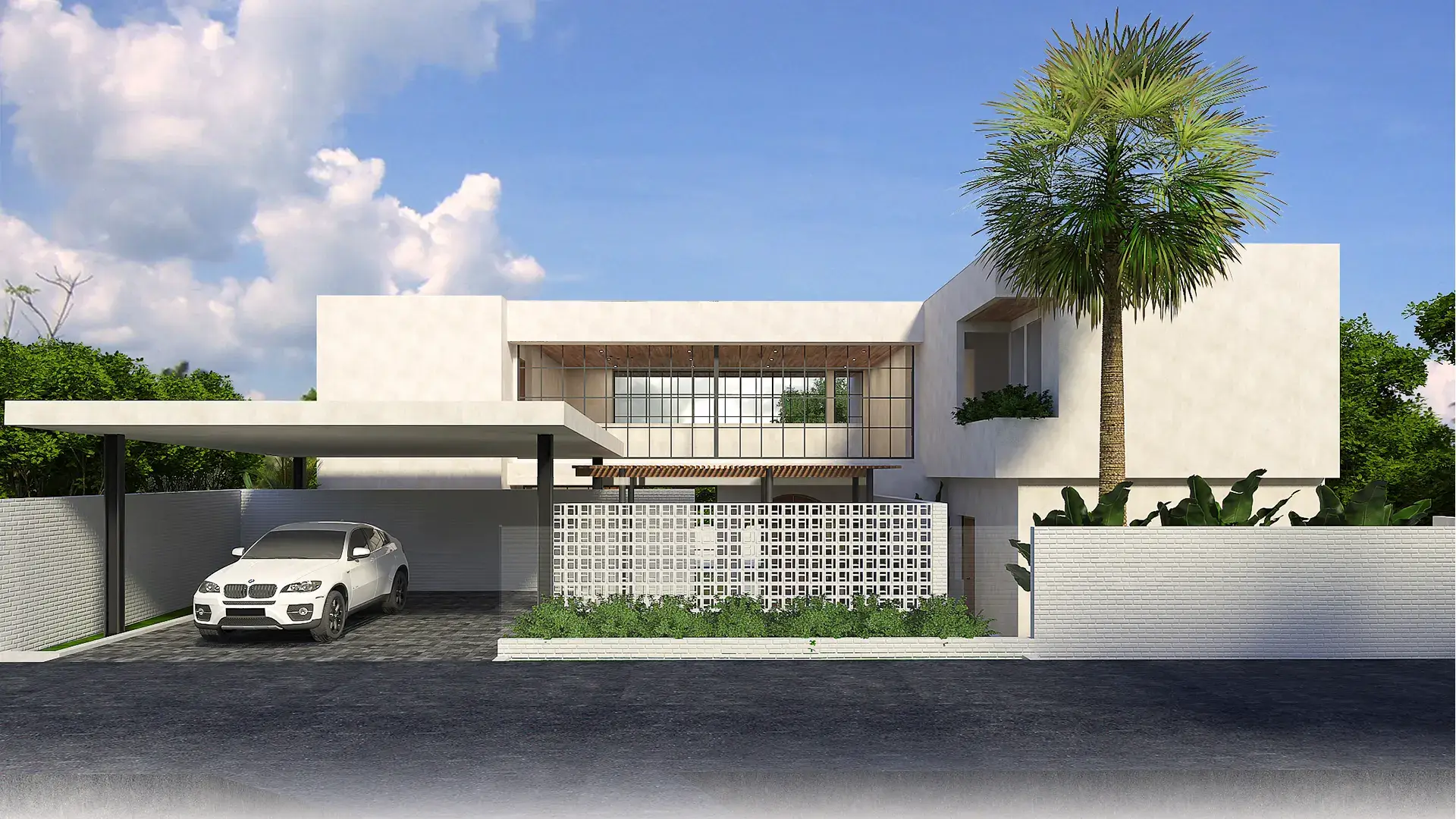 Villa Habitas Exterior front view