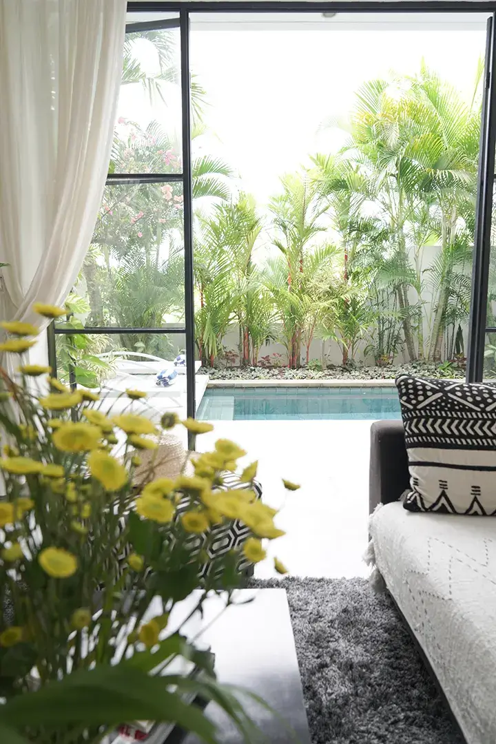 Villa Muse Outdoor Pool View