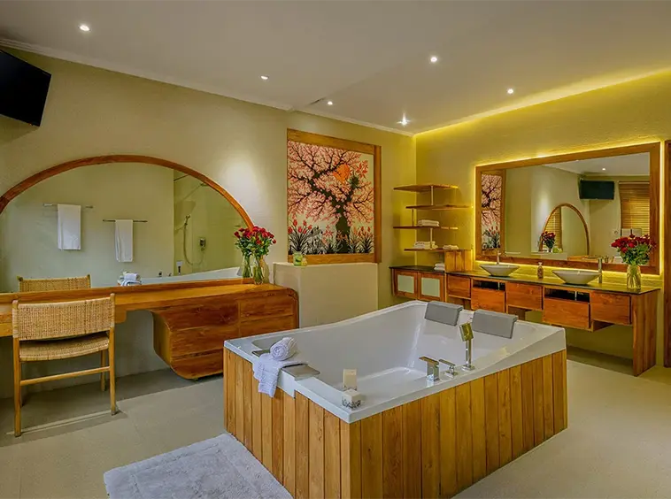 Villa Fleur De Lys luxury bathroom