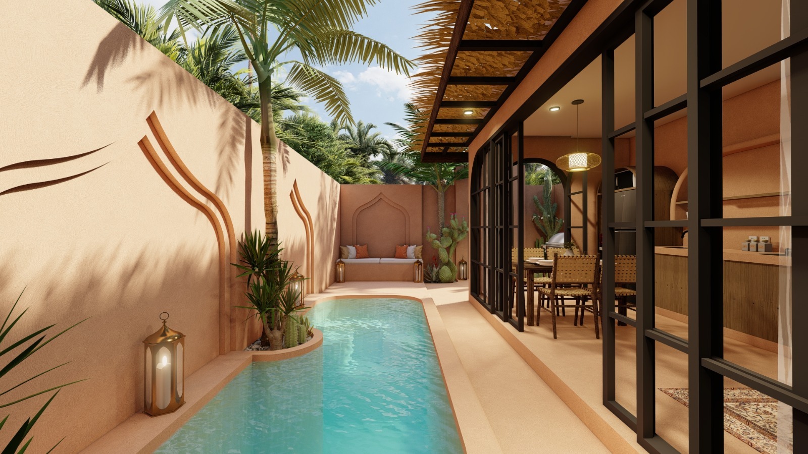 Affordable 1 Bedroom Off-Plan Tropical Design Villa