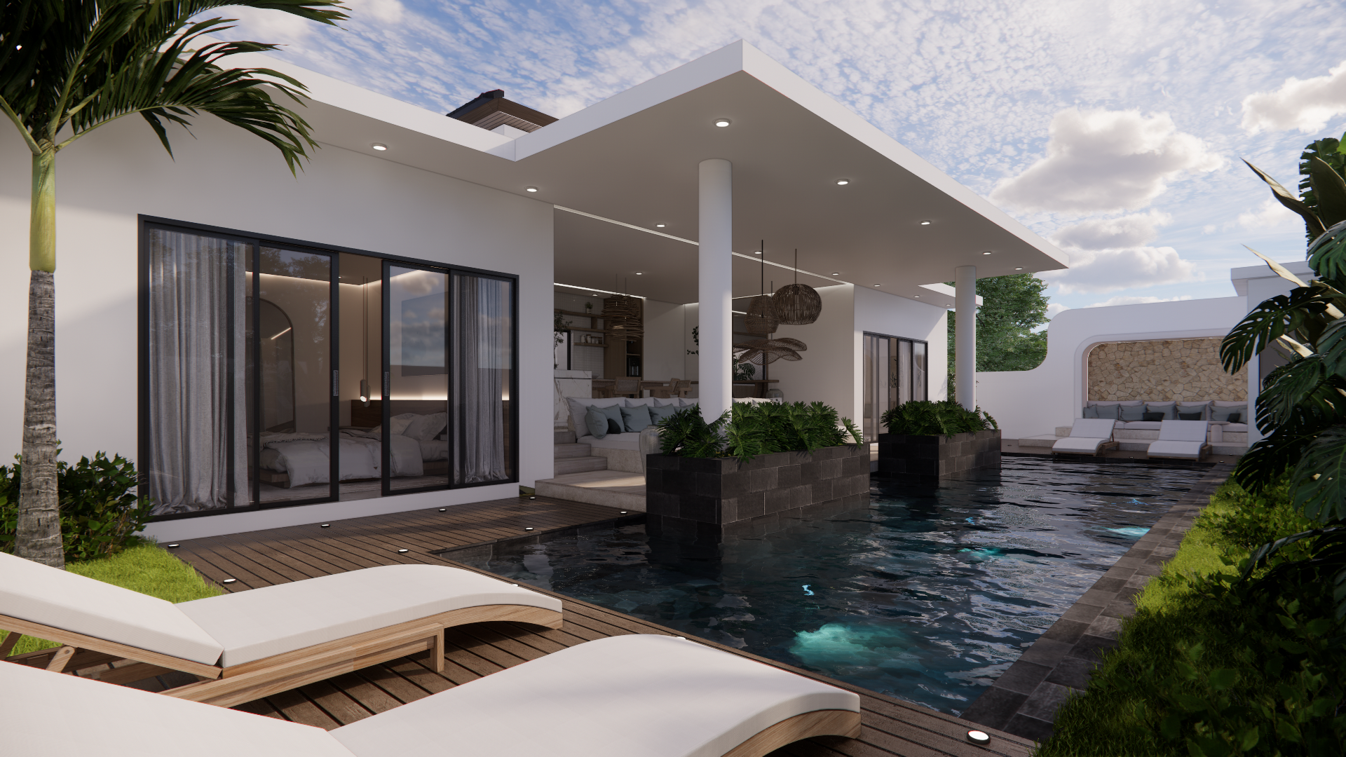 Serenity Villa: Tranquil 2-Bedroom Retreat in Padonan, Bali