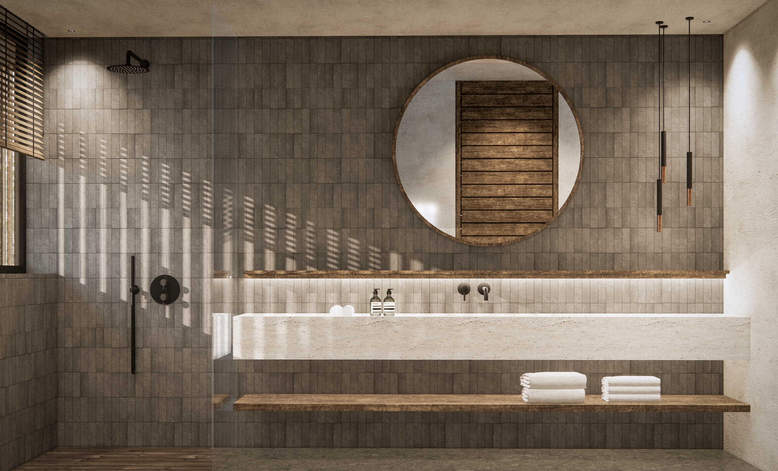 Bathroom area Luxury Villa Investment in Beraban