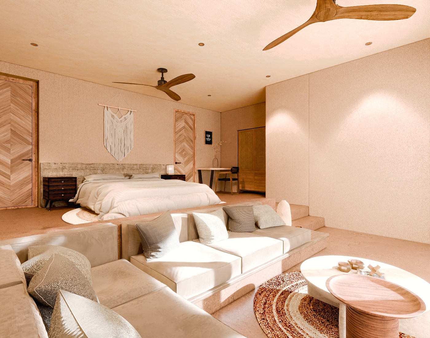 Upcoming 3-bedroom Villa with Unique Design and Perfect Landscape - Bedroom