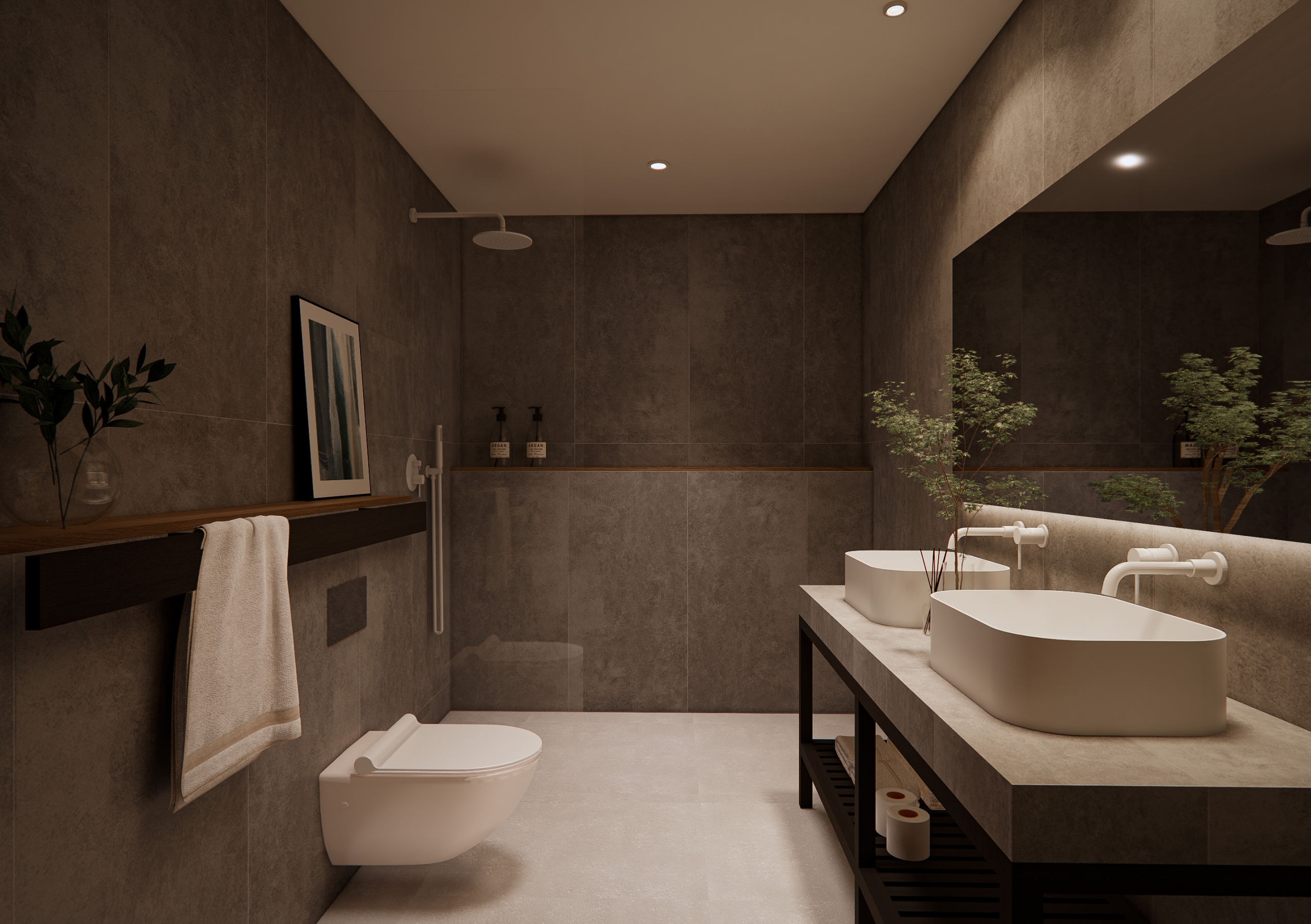 Stunning 2-bedroom Townhouse in Canggu Neighborhood - Bathroom