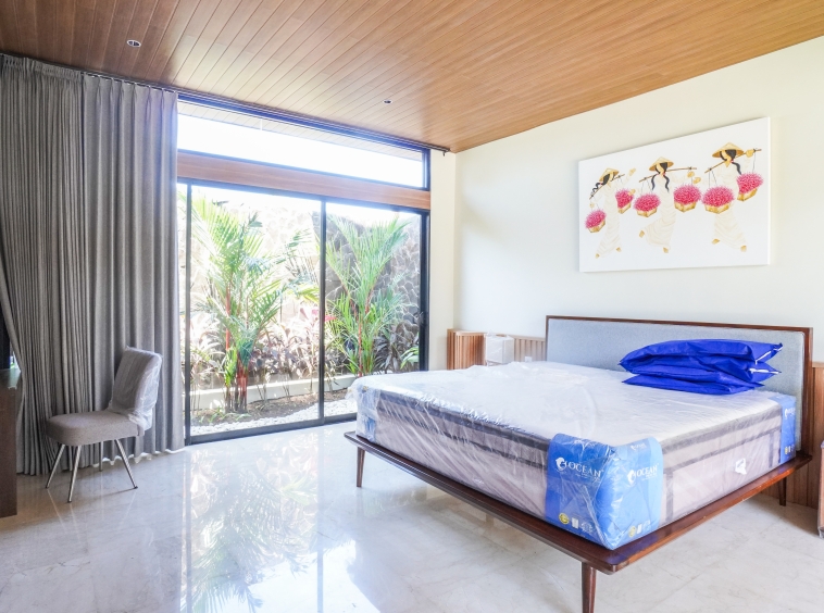 New Sanur Villa with 4 Bedrooms and Green View - Bedroom