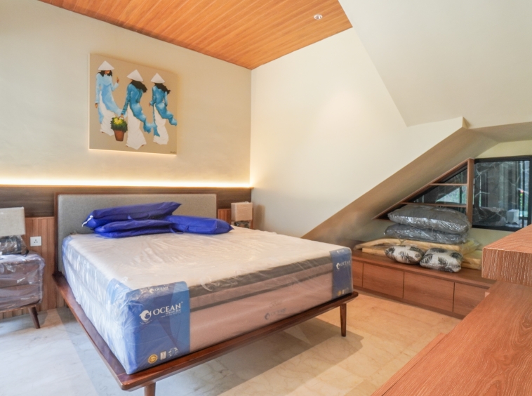 New Sanur Villa with 4 Bedrooms and Green View - Bedroom