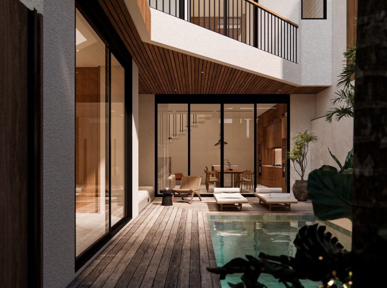 NEW LIFE VILLA 6 ARE - 3D RENDERINGS - Swimming Pool