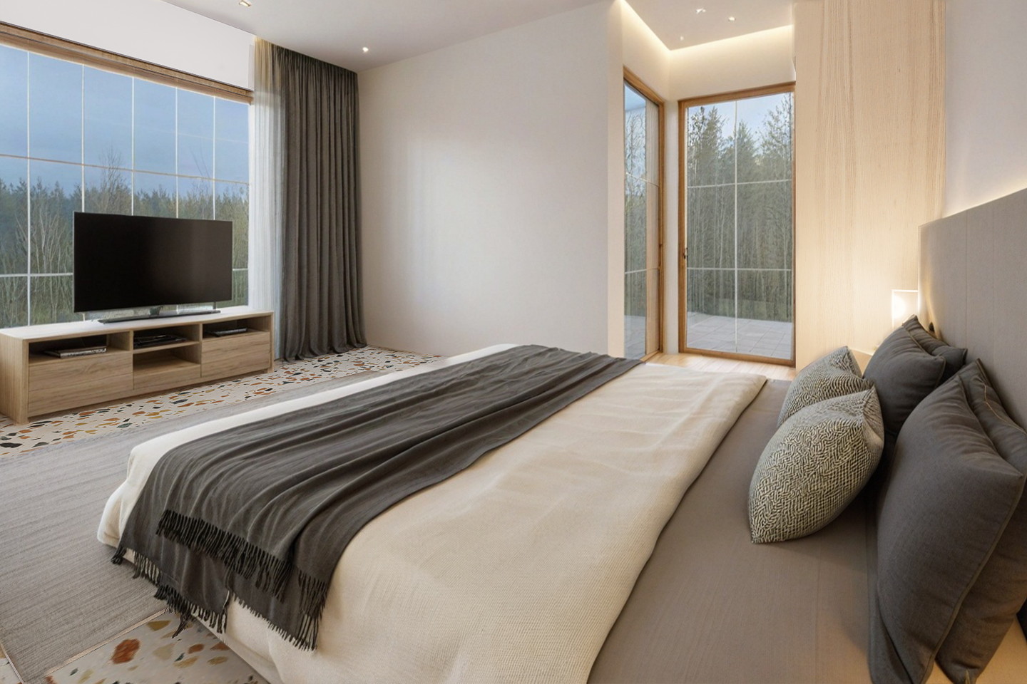 Stunning 2-bedroom Villa Minutes from Padang-Padang Beach - Bedroom