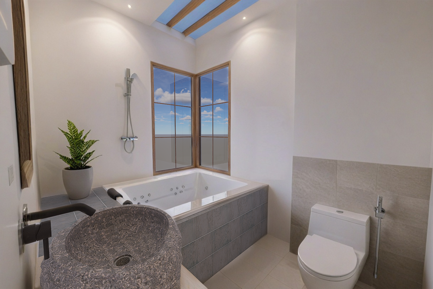 Stunning 2-bedroom Villa Minutes from Padang-Padang Beach - Bathroom