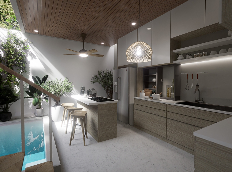 Modern Villa with 2 Bedroom Minutes from Uluwatu Temple - Interior