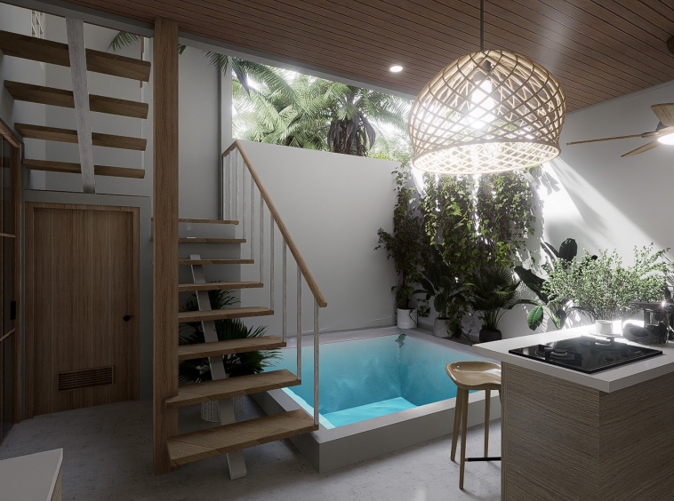 Modern Villa with 2 Bedroom Minutes from Uluwatu Temple - Interior