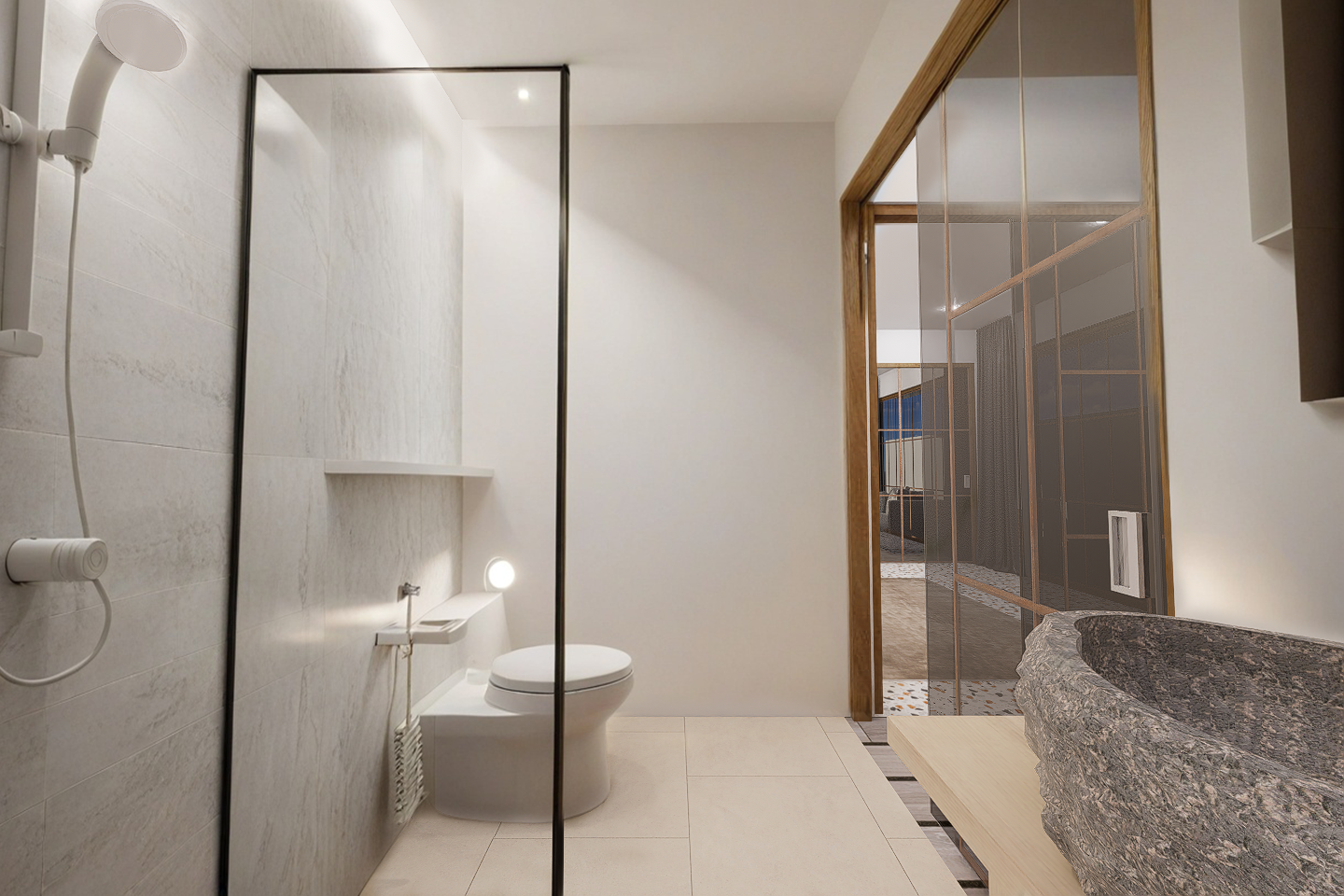 Stunning 2-bedroom Villa Minutes from Padang-Padang Beach - Bathroom