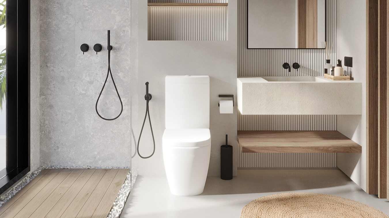 Upcoming 2-bedroom Villa Minutes from Pandawa Beach - Bathroom