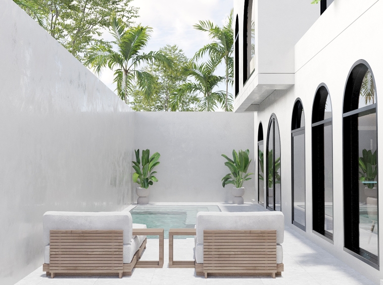 Upcoming 2-bedroom Villa Minutes from Pandawa Beach - Pool