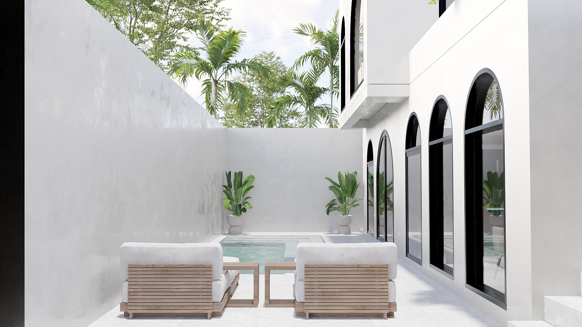 Upcoming 2-bedroom Villa Minutes from Pandawa Beach - Pool