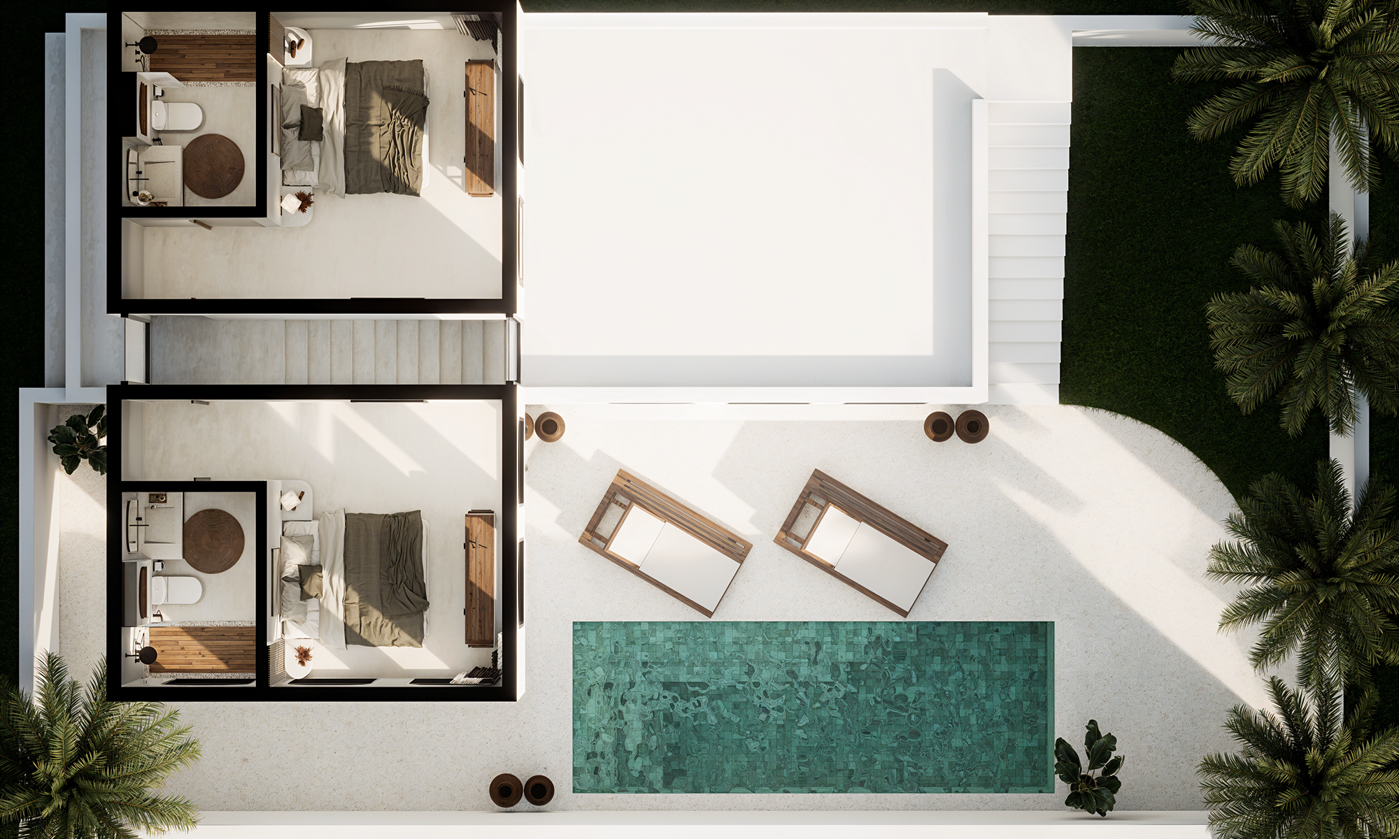 Exquisite 3-bedroom Villa Between Nusa Dua and Pandawa Beach