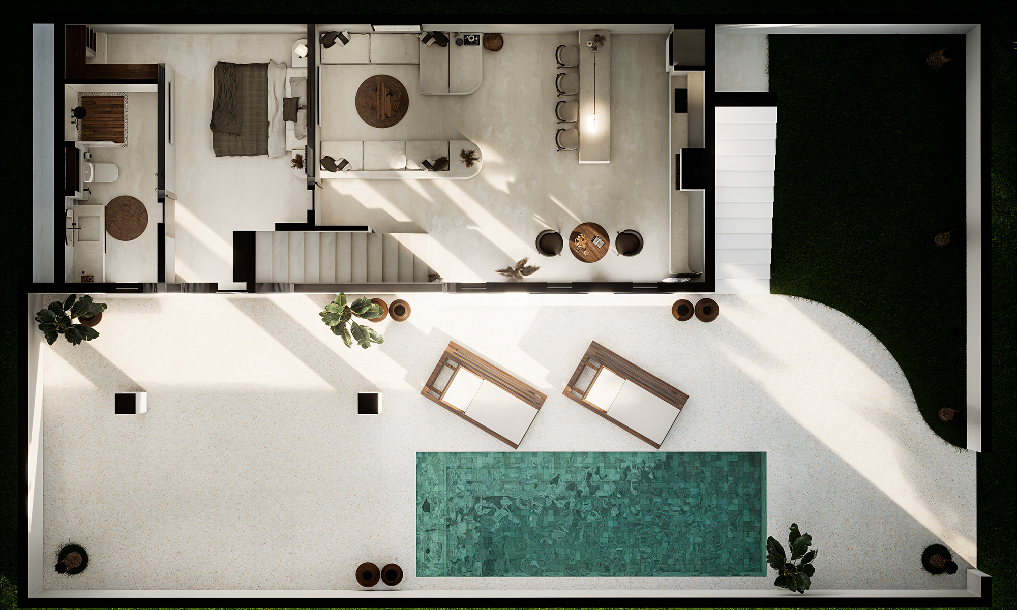 Exquisite 3-bedroom Villa Between Nusa Dua and Pandawa Beach