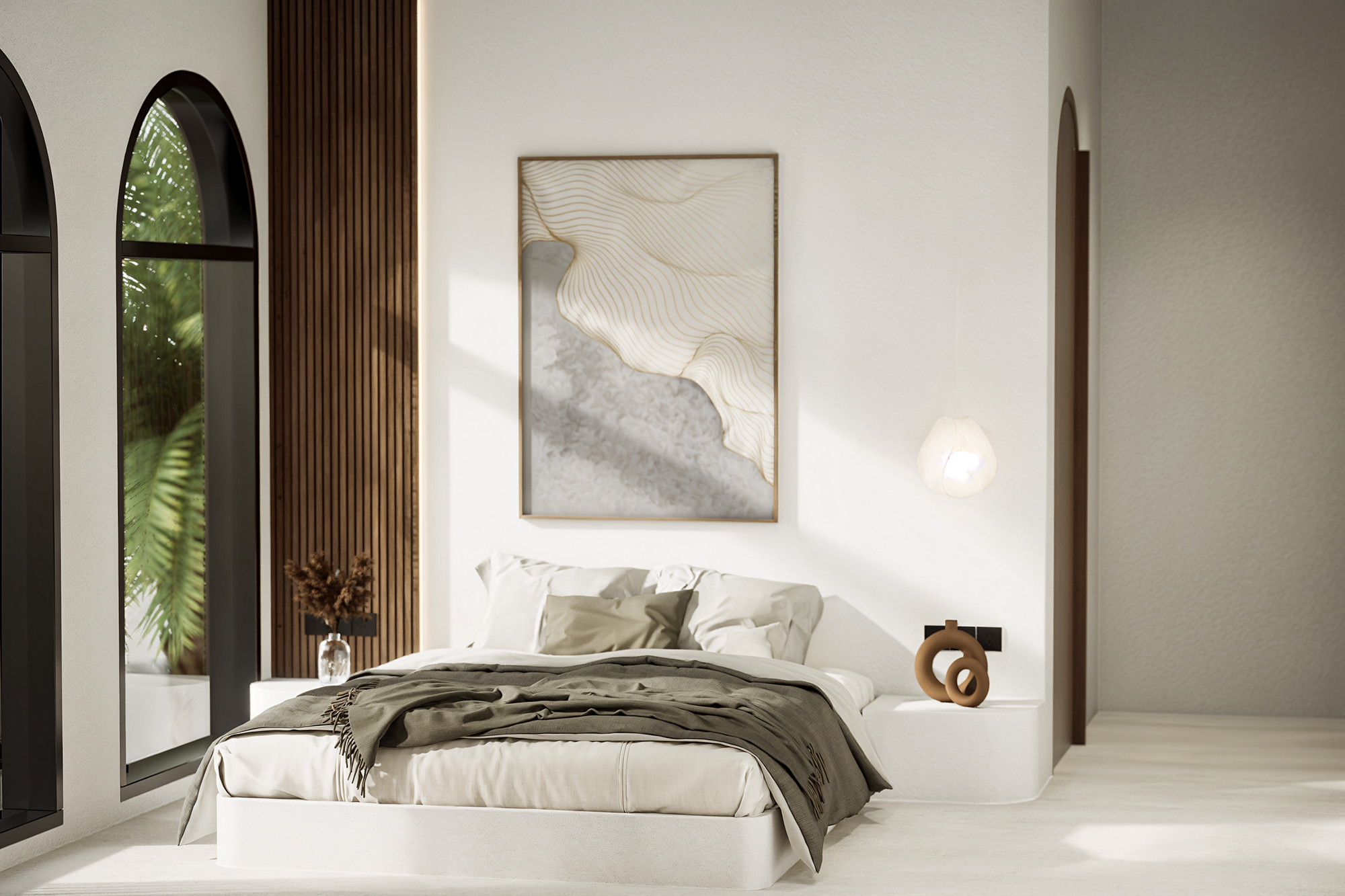 Exquisite 3-bedroom Villa Between Nusa Dua and Pandawa Beach - Bedroom