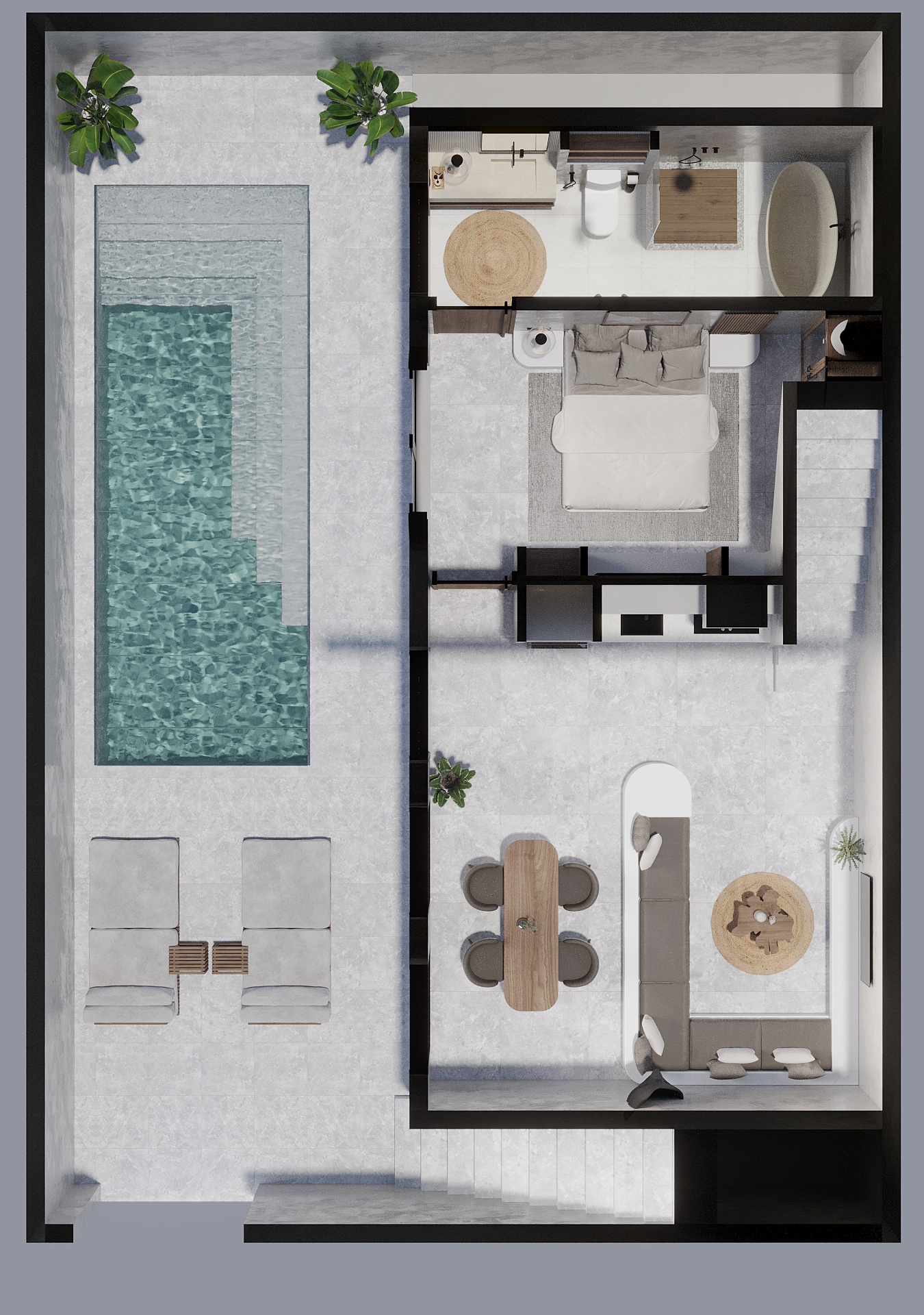 Upcoming 2-bedroom Villa Minutes from Pandawa Beach