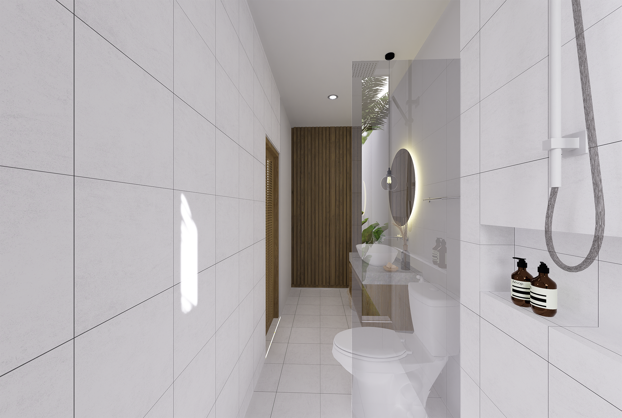 Stylish Villa with 2 Bedrooms in Ungasan, Bali - Bathroom