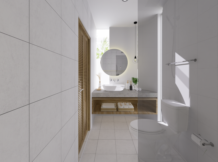 Stylish Villa with 2 Bedrooms in Ungasan, Bali - Bathroom