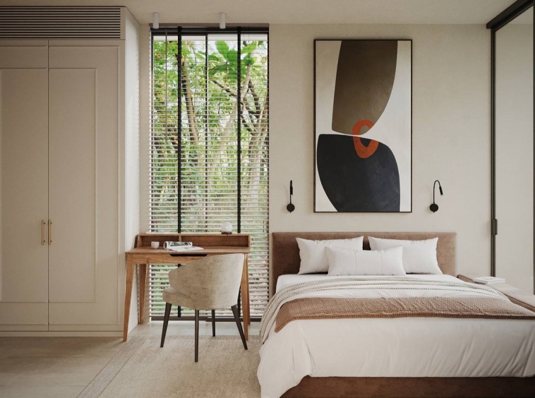 Beautiful Villa with 2 Bedrooms Minutes from Ubud - Bedroom