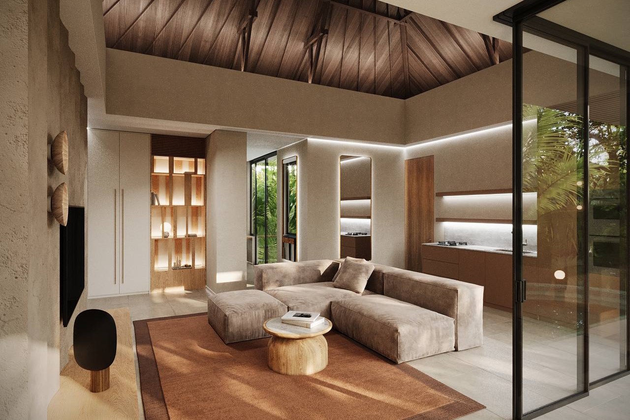 Beautiful Villa with 2 Bedrooms Minutes from Ubud - Living Room