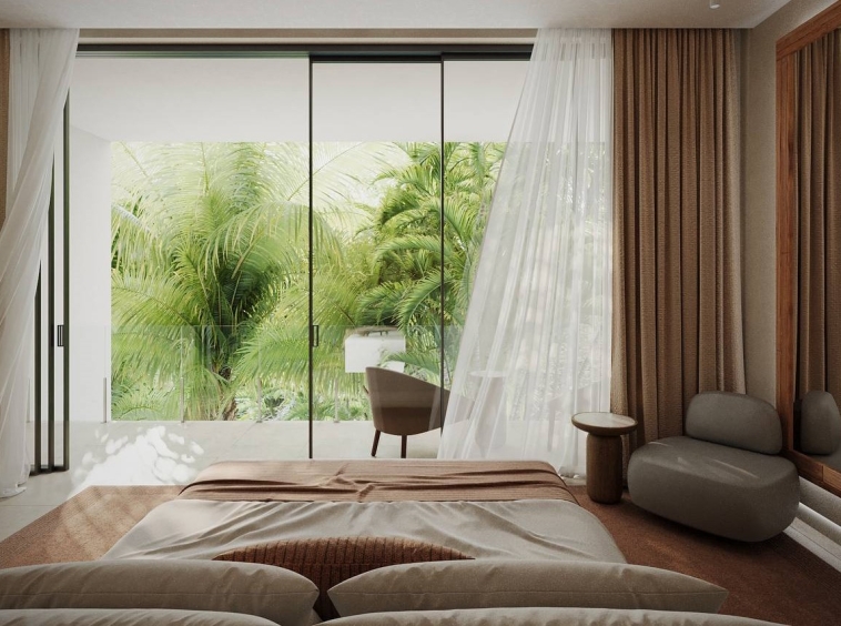 Beautiful Villa with 2 Bedrooms Minutes from Ubud - Bedroom