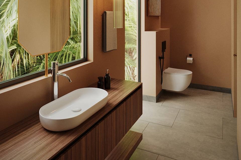 Beautiful Villa with 2 Bedrooms Minutes from Ubud - Bathroom