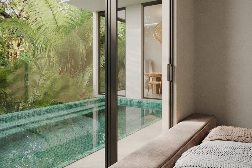 Beautiful Villa with 2 Bedrooms Minutes from Ubud - Swimming Pool View