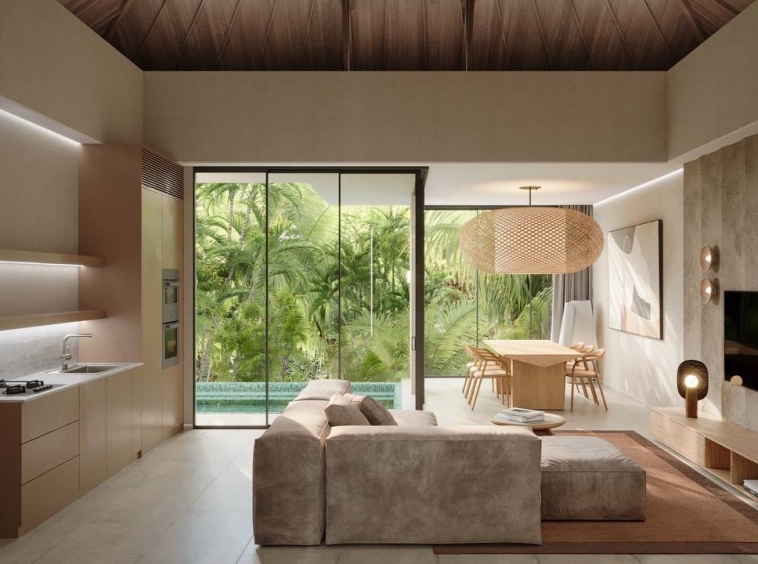 Beautiful Villa with 2 Bedrooms Minutes from Ubud - Living Room