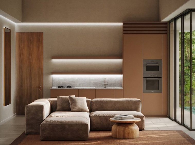 Beautiful Villa with 2 Bedrooms Minutes from Ubud - Living Room