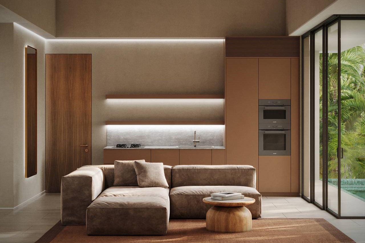 Beautiful Villa with 2 Bedrooms Minutes from Ubud - Living Room