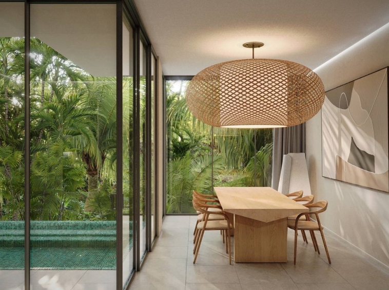 Beautiful Villa with 2 Bedrooms Minutes from Ubud - Dinning Room