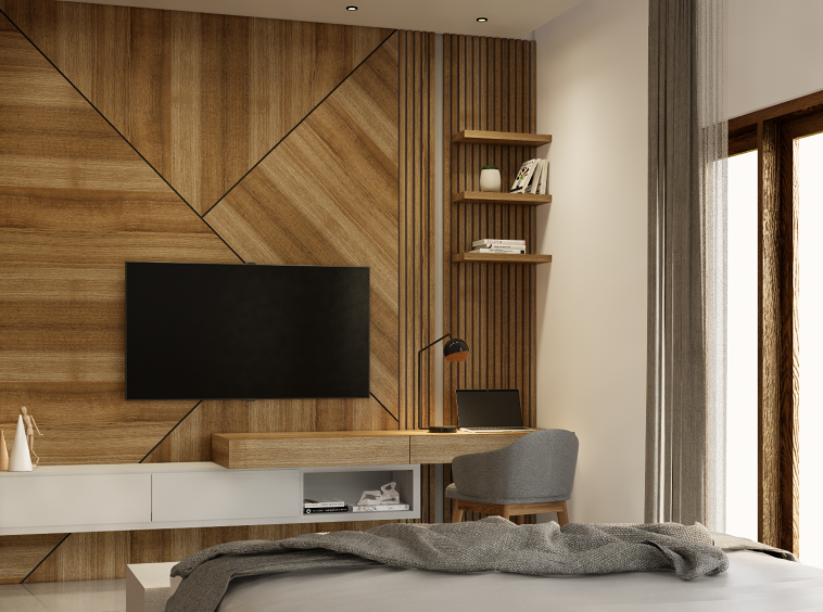 Stunning Villa with 3 Bedrooms in Sanur – Master Bedroom