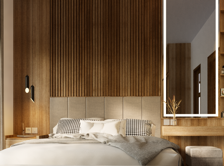 Stunning Villa with 3 Bedrooms in Sanur – Master Bedroom