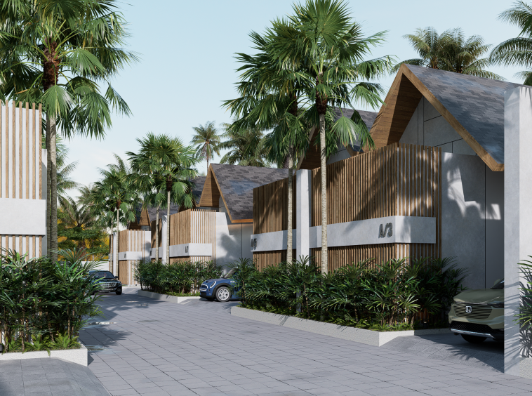 Villa with 2 Bedrooms in Buduk – Outdoor