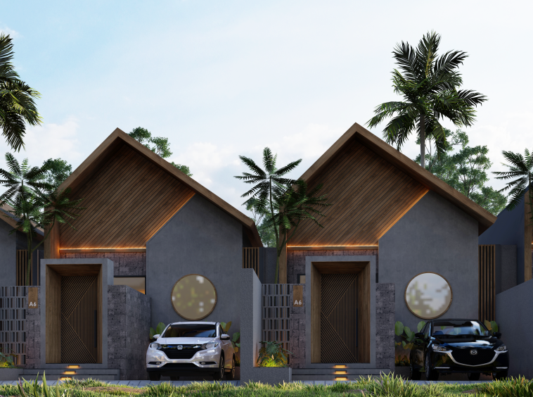 Villa with 2 Bedrooms in Buduk – Front View