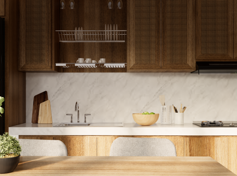 Stunning Villa with 3 Bedrooms in Sanur – Kitchen