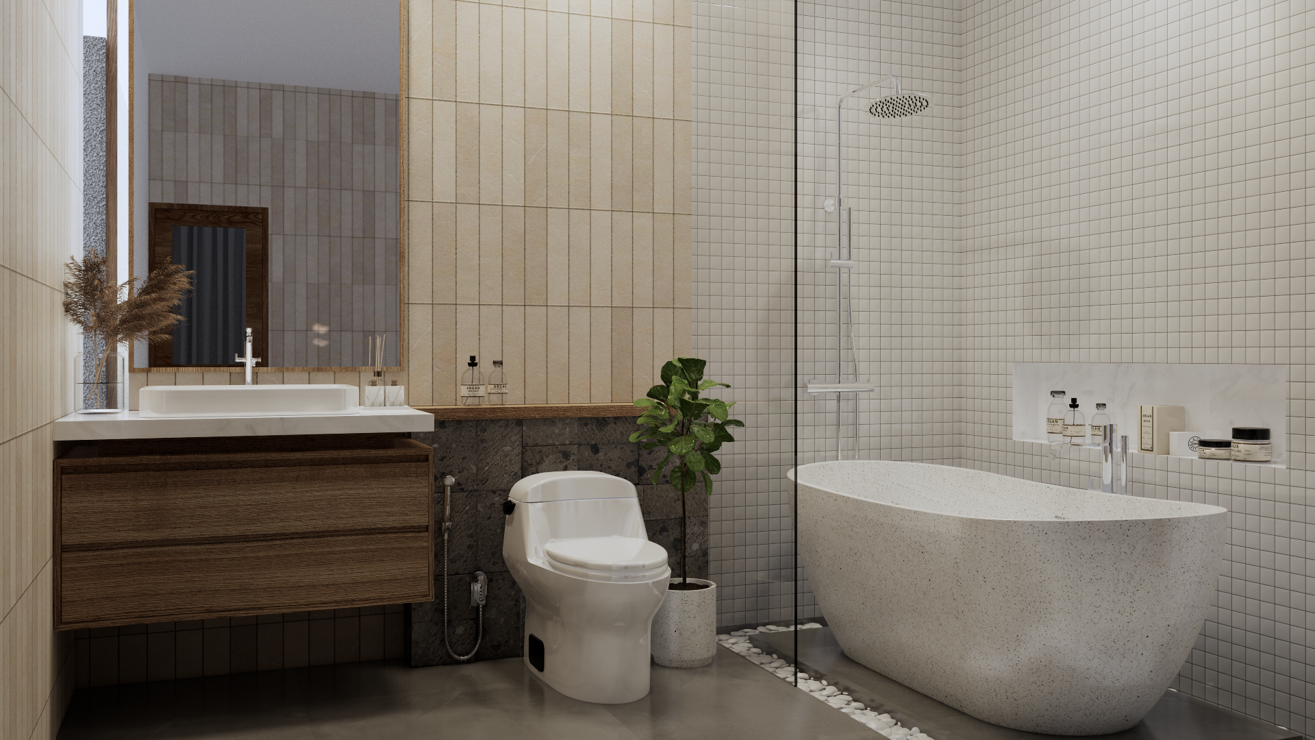 Unreal Bali - Master Bathroom