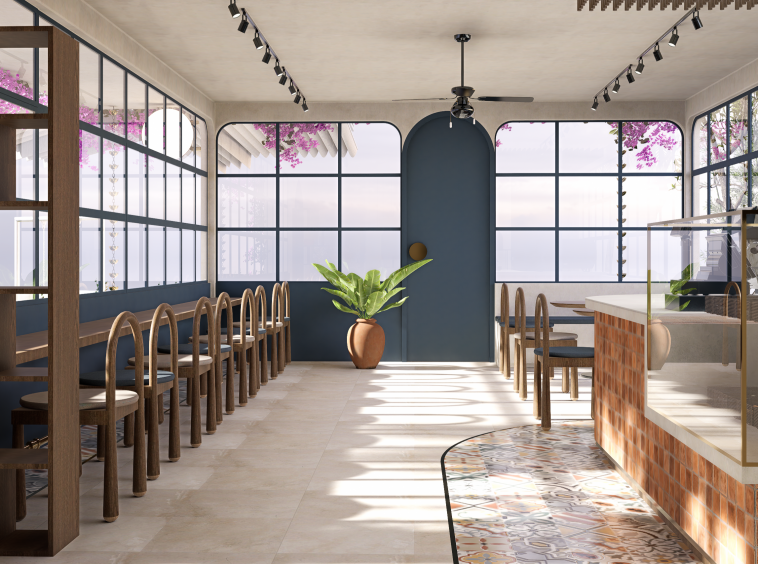 Exceptional Minimalist 2 Bedroom Villa in Kedungu - Cafe