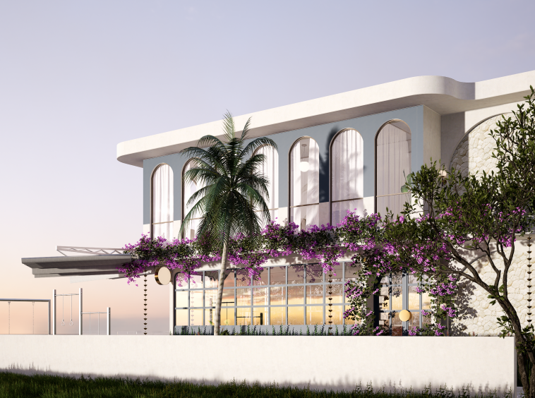 Exceptional Minimalist 2 Bedroom Villa in Kedungu - Outdoor