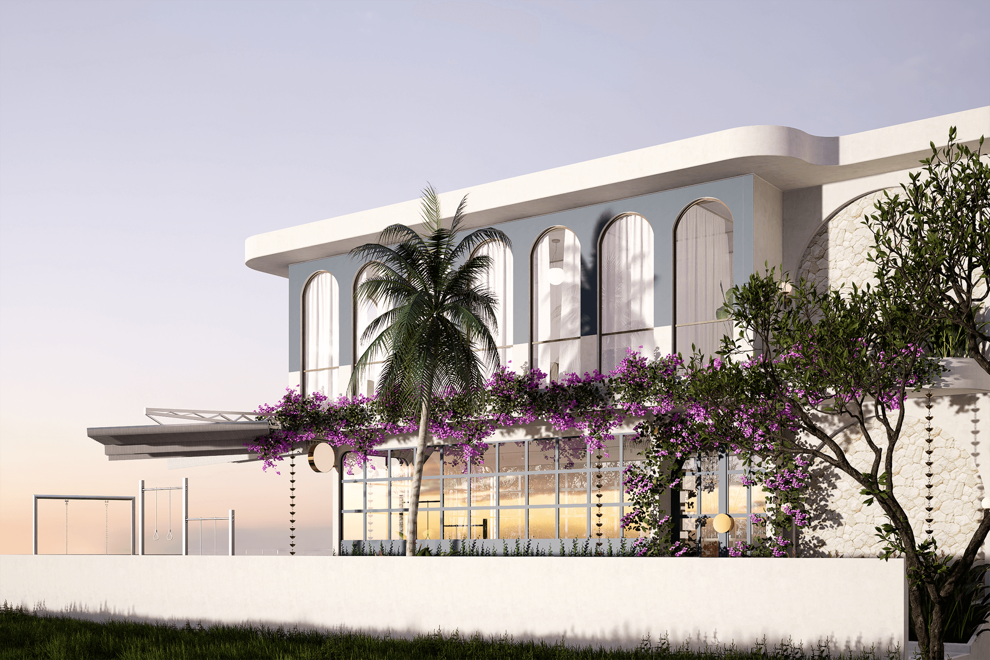 Exceptional Minimalist 2 Bedroom Villa in Kedungu - Outdoor