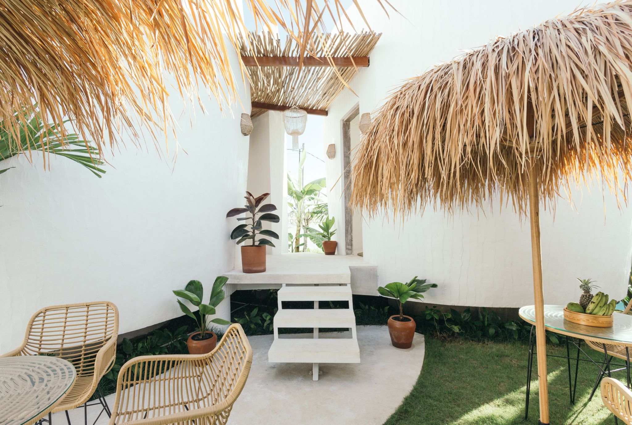 Four Tiny Villas, a 5-Bedrooms Investment in Pererenan - Bedroom